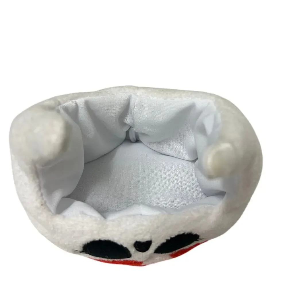 Plush pirate skull hat for your pet xs/s for Halloween